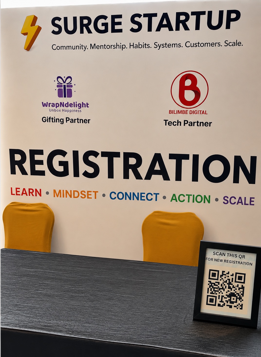 Official Registration & Partner Kiosk